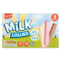 Milk Lollies 8x23g Gianni's